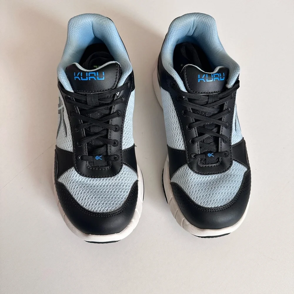 KURU Quantum Walking Shoes Blue Black Size 9 Wide - Picture 5 of 6